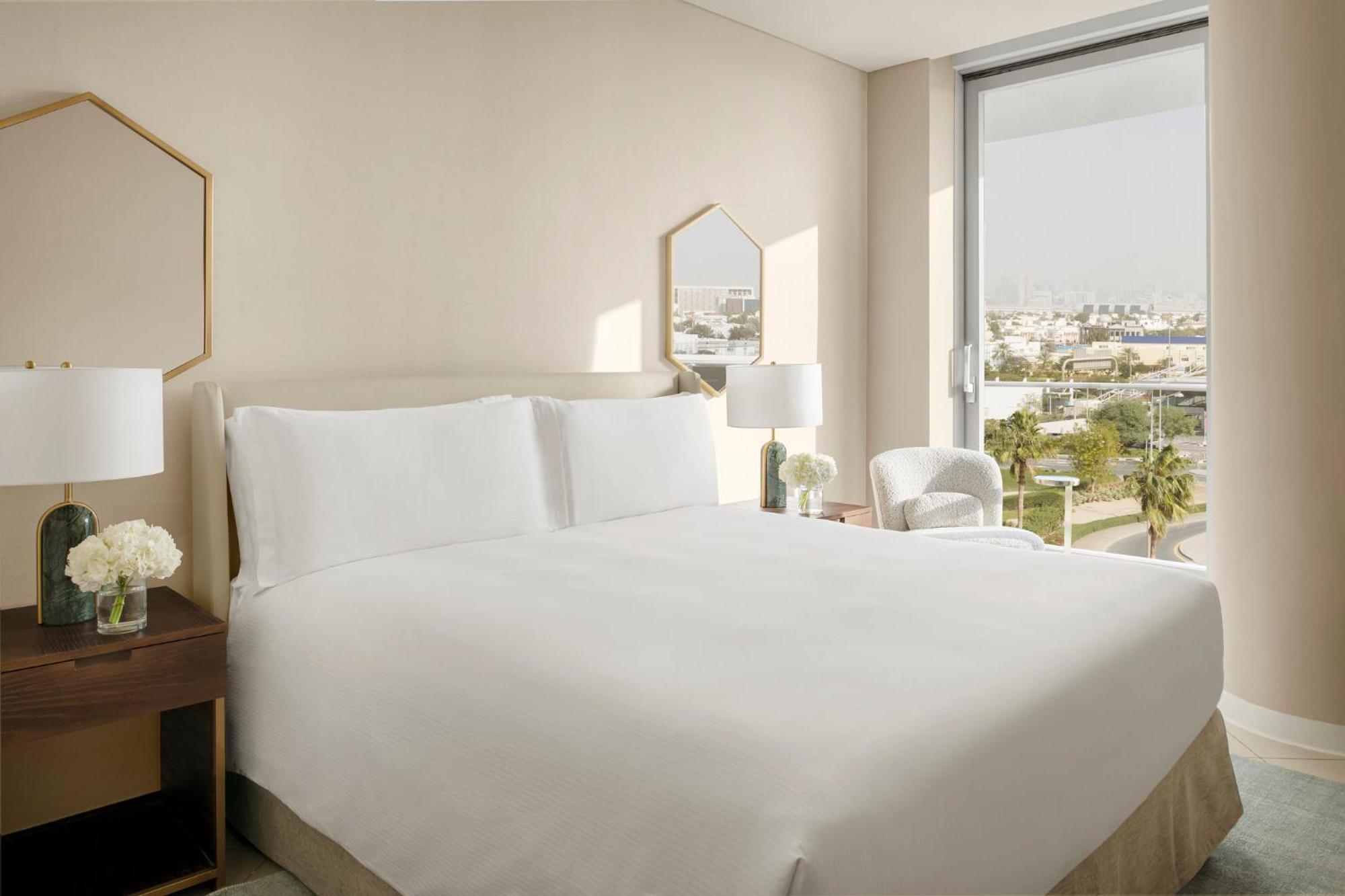 Intercontinental Residence Suites Dubai Festival City By Ihg Luaran gambar A bedroom at The West Hollywood Edition